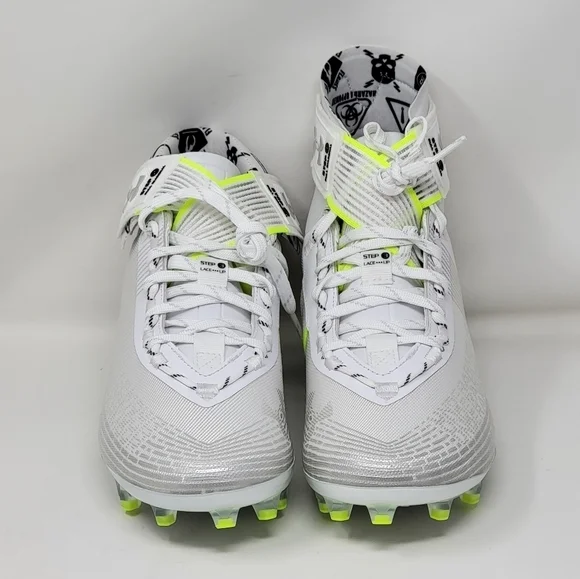 Under Armour Highlight MC Football Cleats Men's Size 11.5 White 3023716-106 New - Picture 7 of 9